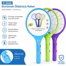 Uravas Store Renkli Raket Modeli Elektronik Sinek Öldürücü Cız Makine Herhangi Bir Renk Gönderilir