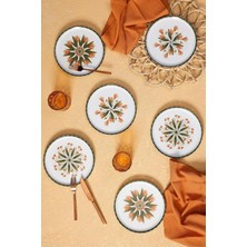 Mey İthalat Porland Rosids 6 Kişilik Pasta Takımı 20CM 6 Parça 04PPO000402