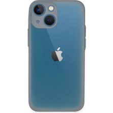 Uravas Store Apple iPhone 15 Plus Kılıf Montreal Silikon Kapak - Gri