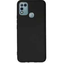 Uravas Store Infinix Hot 10 Play Kılıf Nano Içi Kadife Silikon - Siyah