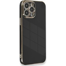Uravas Store Apple iPhone 15 Pro Kılıf Volet Silikon - Siyah