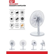 Uravas Store Ms-12 Hitit 12" Masa Vantilatör