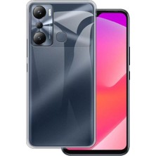 Uravas Store Infinix Hot 20I Kılıf Lüx Şeffaf Silikon