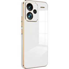 Uravas Store Xiaomi Redmi Note 13 Pro Plus Kılıf Volet Silikon - Beyaz