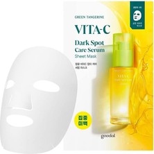 Mey İthalat Goodal Leke Karşıtı Serum Yaprak Maske Goodal Green Tangerine Vita C Dark Spot Care Serum Sheet Mask