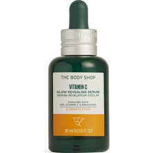 Mey İthalat The Body Shop C Vitamini Glow Açığa Çıkarıcı Serum - Donuk ve Yorgun Ciltler Için - Vegan - 30ML