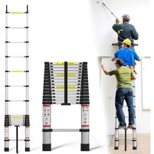 Mey İthalat Robo Paslanmaz Çelik Katlanır Merdiven 5.1 Metre