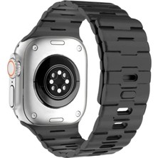 Uravas Store Apple Watch Ultra 49MM Wowen Kordon (Saat Değildir) - Siyah