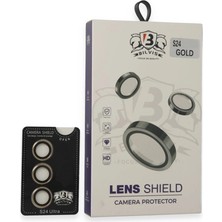 Uravas Store Samsung Galaxy S24 Bilvis Titan Kamera Lens - Gold