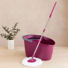 Uravas Store Otomatik Sıkmalı Mop Seti Kova ve Fırça