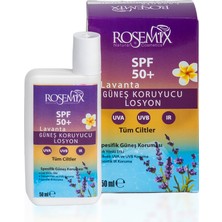Aconcept Rosemix - Lanta Yağlı Güneş Koruyucu Losyon +50 Spf - 2 Adetlik Set