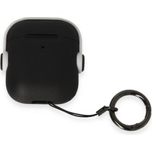 Uravas Store Airpods 2 (2.nesil) Cool Kılıf - Siyah-Beyaz