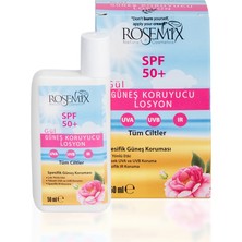 Aconcept Rosemix - Gül Yağlı Güneş Koruyucu Losyon +50 Spf + - 2 Adetlik Set