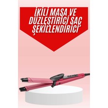 Valor Saç Şekillendirici Düzleştirici ve Maşa Özellikli Şekillendirici Seramik Kaplama