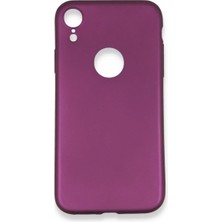 Uravas Store Iphone Xr Kılıf First Silikon - Mürdüm
