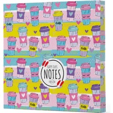 Uravas Store Kahve 10 - Çizgisiz Yan Boyamalı Defter