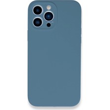 Uravas Store Iphone 13 Pro Max Kılıf Lansman Legant Silikon - Açık Mavi