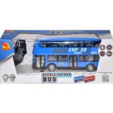 Uravas Store 01988 Uzaktan Kumandalı Işıklı Çift Katlı Otobüs