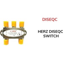 Uravas Store Herz 4x1 950-2400MHZ 3db Diseqc Switch Uydu Birleştirici