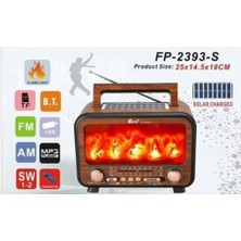 Uravas Store FP-2393 Şömineli Müzik Kutusu