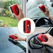 Uravas Store Araç Cam Buğu Önleyici Sünger – Ergonomik Tutacaklı Yan Ayna &amp; Iç Cam Yağ Filmi Temizleyici