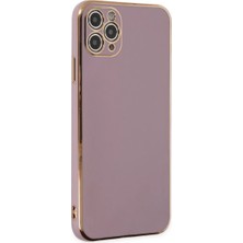 Uravas Store Iphone 11 Pro Max Kılıf Volet Silikon - Mor