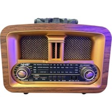 Uravas Store Taşınabilir Klasik Am/fm/sw Retro Ev Radyo USB ile Şarj Olabilen Retro Radyo