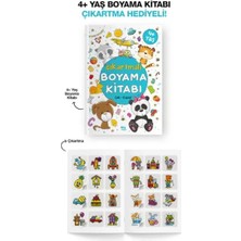Uravas Store Çıkartmalı Boyama Kitabı  4 Yaş +