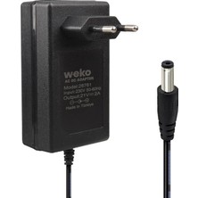 Uravas Store Weko 21V - 2 Amper 5s Lithium Ion Battery Charger 5.5-2.5mm Lityum Iyon Piller Için Uygun Şarj Cihazı