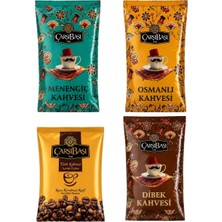 Çarşıbaşı Orta Kavrulmuş Türk Kahvesi (100GR), Osmanlı (200 Gr), Menengiç (200 Gr), Dibek (200 Gr) Kahvesi