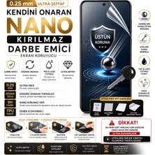 Astakos Oppo K14 Uyumlu 0.25 mm Kendini Onaran Ultra Şeffaf Repair Nano Darbe Emici Leke Tutmaz Ekran Koruyucu