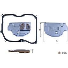 Mahle Dpmix-Hb Şanzuman Yağ Filtresi Conta Ile Beraber Golf5/6-Jetta-Passat-A3-Leon Bag-Blf-Blp-Bse 1.6-1.6 Fsi