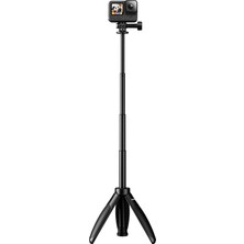 CoverZone Telesın° Mini Selfie Çubuğu, Gopro Hero 13 12 11 10 9 8 Için Çekilebilir Tripod Selfie Çubuğu, Kompakt, Taşınabilir, S1-Mnp-01