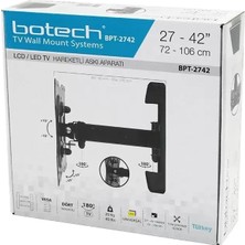 Nemere Ithalat Hareketli Tv Askı Aparatı - 27-42 Inç - 72-106 cm - LCD LED Tv Uyumlu