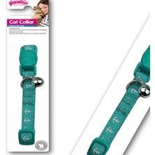 Aconcept Pawise Çapa Desenli Yeşil  Boyun Tasması 30 cm