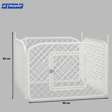 Aconcept Strong Plastik Köpek Oyun Bahçesi Çiti 4 Panel 90X60CM