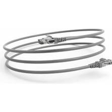 EstoreBox Inca ICAT6-01TG 1mt 24AWG Cat6 Utp Patch Kablo Gri̇