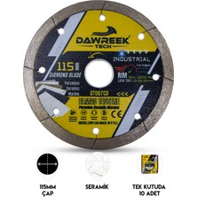 115MM Endüstriyel Ince Segmentli Turbo Elmas Testere  (Porselen-Seramik-Mermer)