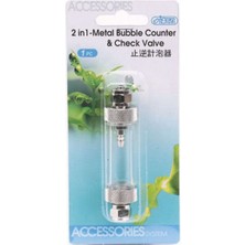 Aconcept Ista Metal Damla Sayacı+Check Valf (Airhose)