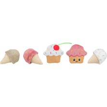 Aconcept Trixie  Oyuncağı, Dondurma ve Kek Şeklinde, Peluş, Otlu 7cm