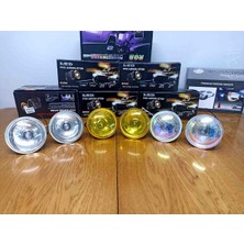 Mky Store Sis Farı Universal 90MM H3 Ampül Sarı