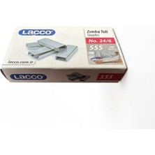 Lacco 555 Tel Zımba - 24/6 - Zımba Teli - 1000 Adetlik Kutu