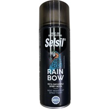 Renas Store Rainbow Akrilik Sprey Boya 690 Derece Isıya Dalı Siyah