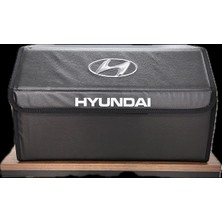 Mky Store Hyundai Bagaj Düzenleyici Deri Çanta Marka Yazılı