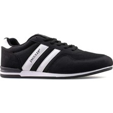 Jagulep 2202 Siyah Beyaz Anorak Erkek Spor