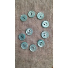 ILCARE Doğal Trokas Hakiki Inci Midye Kabugu  Sedef  Düğme 12 mm 10 Adet