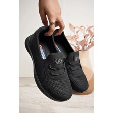 Nesil Shoes Bsea 575 Siyah Memory Foam Kadın Yürüyüş Ayakkabısı