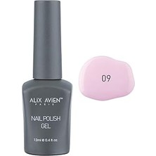 Renas Store Alıx Avıen Uv Kalıcı Açık Pembe Jel Oje 09 - Gel Polish - 12 ml