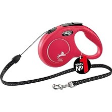 Renas Store Flexi New Classic S Beden Kırmızı 5mt Ipli Tasma