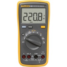 Fluke 15B +/eur El Tipi Multimetre Dijital Cat Iıı 600 V Ekranı (Counts) : 4000